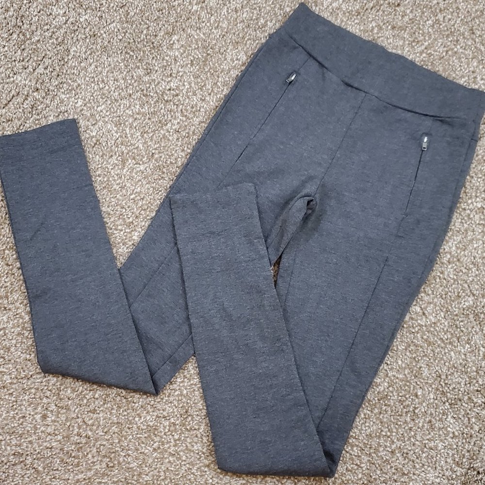 Sentimental New York Charcoal Ponte Leggings
